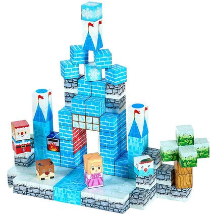 Magnetic Building Blocks, 150-Piece STEM Cubes, Ages 3+