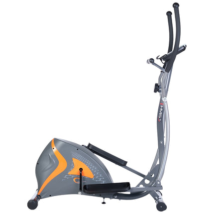 Magnetický eliptický trenažér, šedá – domácí fitness vybavení