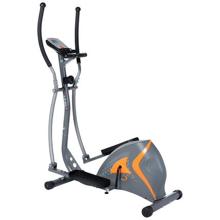 Magnetický eliptický trenažér, šedá – domácí fitness vybavení