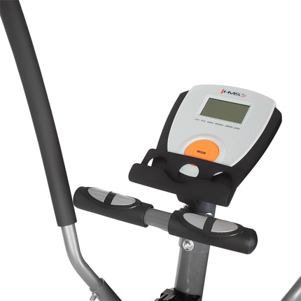 Magnetický eliptický trenažér, šedá – domácí fitness vybavení