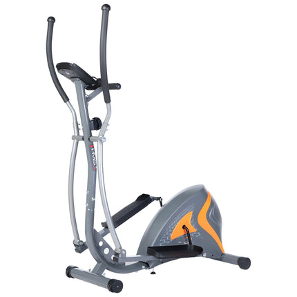 Magnetický eliptický trenažér, šedá – domácí fitness vybavení
