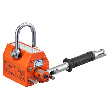Magnetic Lifter 220 lb, Neodymium Steel, Release Handle
