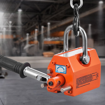 Magnetic Lifter 220 lb, Neodymium Steel, Release Handle