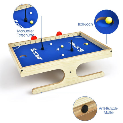 Magnetischer Mini-Kicker mit 2 Bällen & Griffen