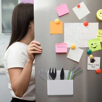 Magnetic Pen Holder Set – Versatile Desk Organizer
