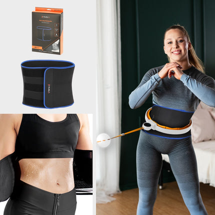 Magnetický zátěžový hula hoop s počítadlem a zeštíhlujícím pásem