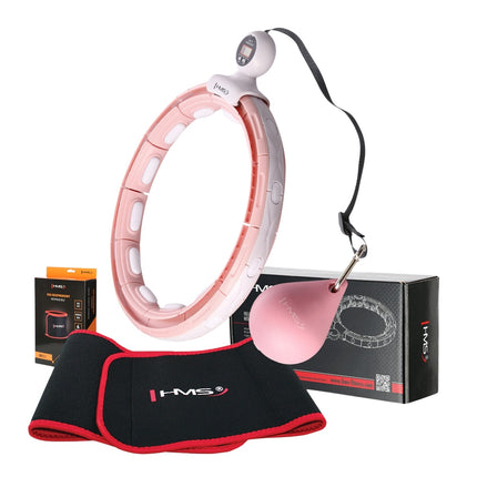 Magnetický zátěžový hula hoop s počítadlem a oporou pasu