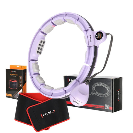 Magnetický zátěžový hula hoop s počítadlem a oporou pasu