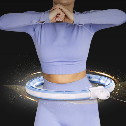 Magnetický zátěžový hula hoop s počítadlem a oporou pasu