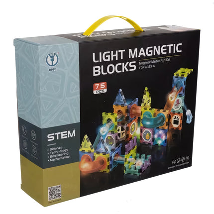 Magnetické kostky – dráha 83 dílků Kruzzel 22684