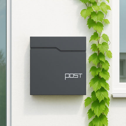 poštovní schránka s držákem na noviny – moderní design, bezpečnostní zámek