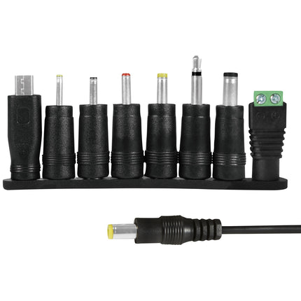 síťový adaptér 230V-> 3-12V 1A 12W