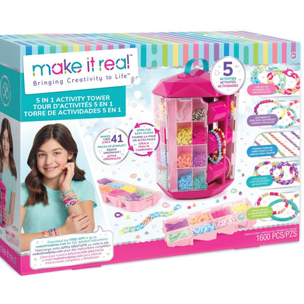Make It Real 5v1 kreativní věž, DIY sada šperků