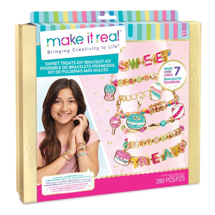 Make It Real DIY sada náramků Sweet Treats