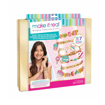 Make It Real DIY sada náramků Sweet Treats