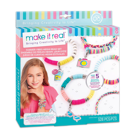 Make It Real DIY sada náramků „Summer Vibes Heishi Bead“