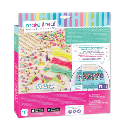 Make It Real DIY sada řetízků a přívěsků „Neo-Brite“