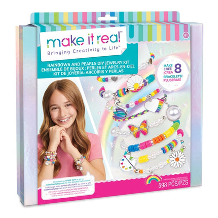 Make It Real DIY sada šperků, duhy a perly