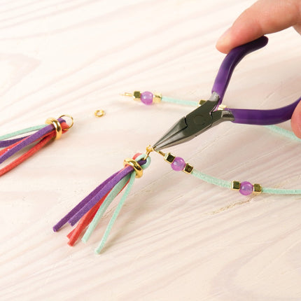 Make It Real DIY sada šperků, semišové náramky