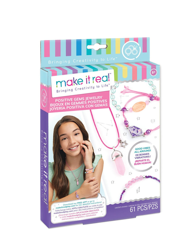 Make It Real Dyi-set "Edelstenen sieraden"