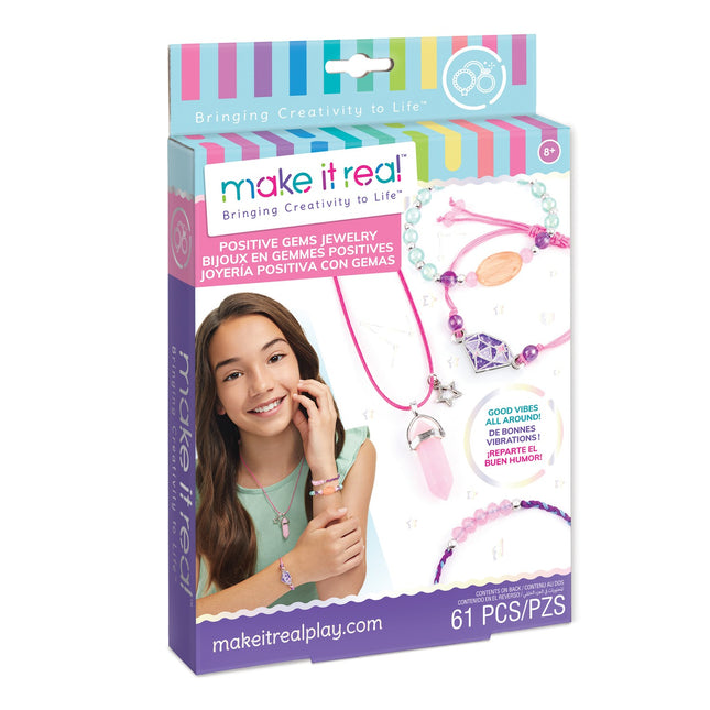 Make It Real Dyi-set "Edelstenen sieraden"