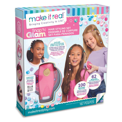 Make It Real sada na styling vlasů Snap N´ Glam