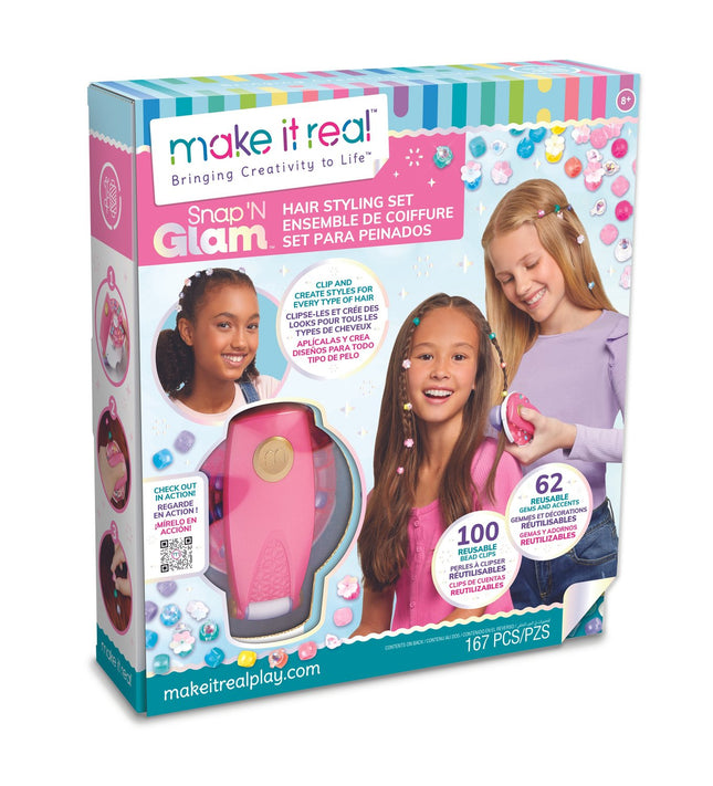 Make It Real sada na styling vlasů Snap N´ Glam