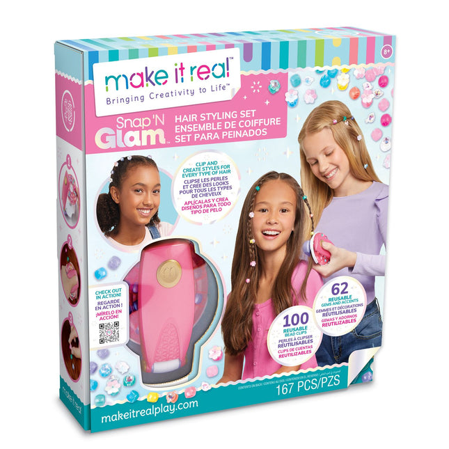 Make It Real sada na styling vlasů Snap N´ Glam