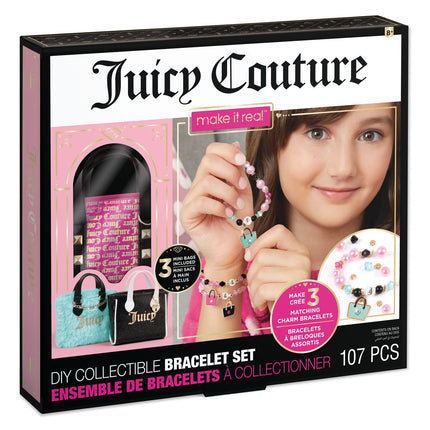 Make It Real Juicy Couture velká sada 3 kabelky a náramek