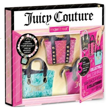 Make It Real Juicy Couture velká sada 3 kabelky a náramek