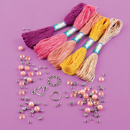 Make It Real makramé DIY sada „Friendship Bracelets“