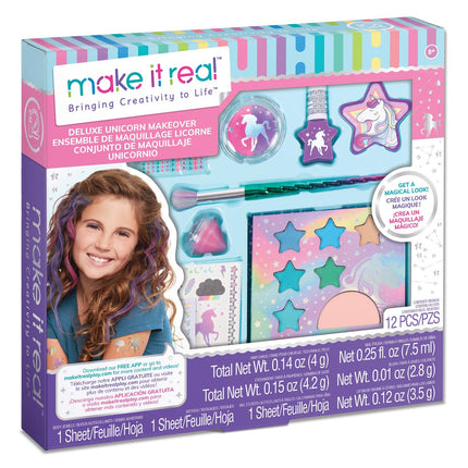 Make It Real Schminkset „Deluxe Makeover Einhorn“