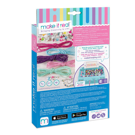 Make It Real DIY sada šperků, náramky Rainbow Bling
