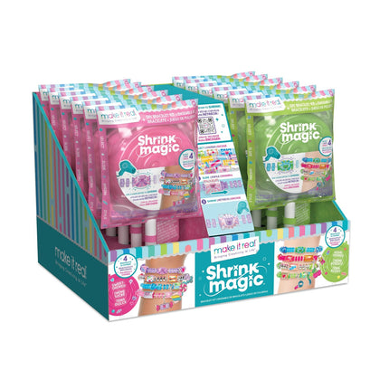 Make It Real sada náramků Shrink Magic Lollipop