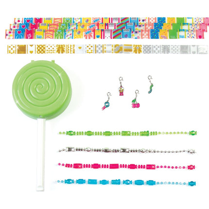 Make It Real sada náramků Shrink Magic Lollipop