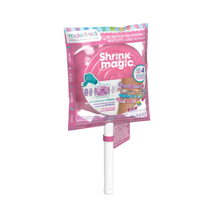 Make It Real sada náramků Shrink Magic Lollipop