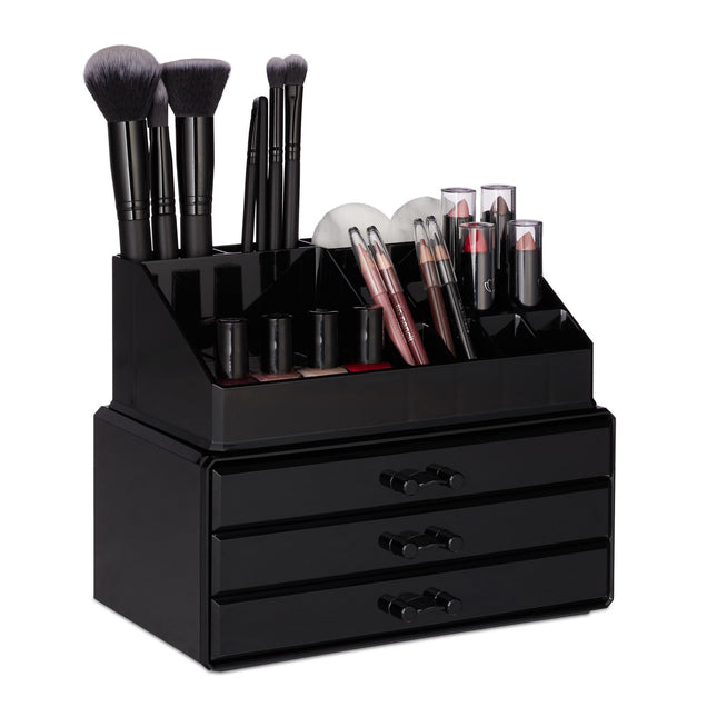úložný box na líčení se 3 zásuvkami