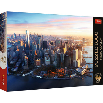 puzzle Manhattan 1000 dílků Premium Plus pro dospělé