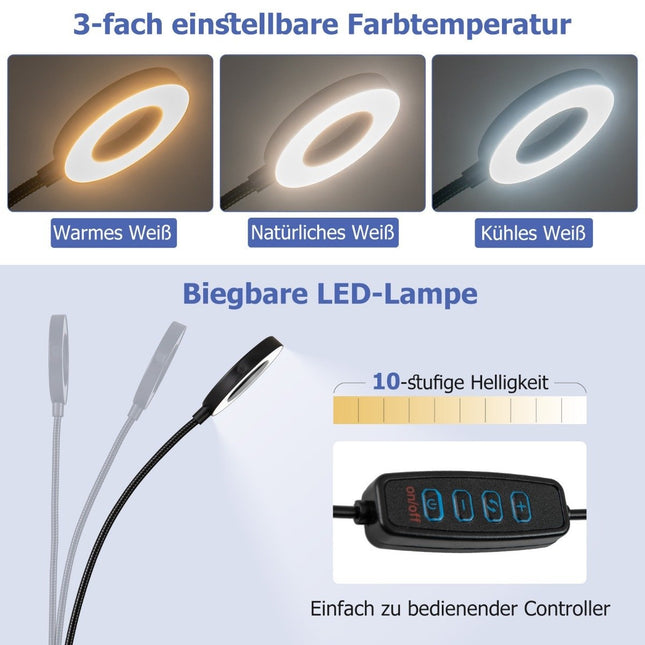 skládací manikúrový stůl s elektrickým odsávačem prachu, černý