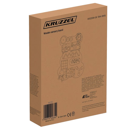 manipulační deska - Kruzzel 22584 medvídek