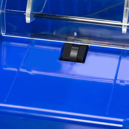 Manuelle Kartenmischmaschine Blau