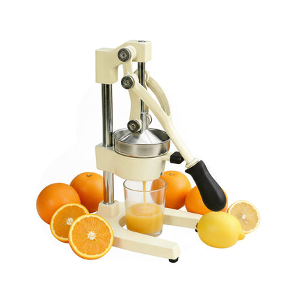 Manual Citrus Press, Cast-Iron, Stainless Steel Sieve