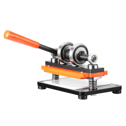 Manual Leather Embossing Press, 18 x 10 cm Plate, 12 mm Stroke