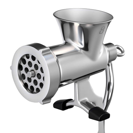 Manual Meat Grinder, 304 Stainless, Table Clamp, Sausage Kit