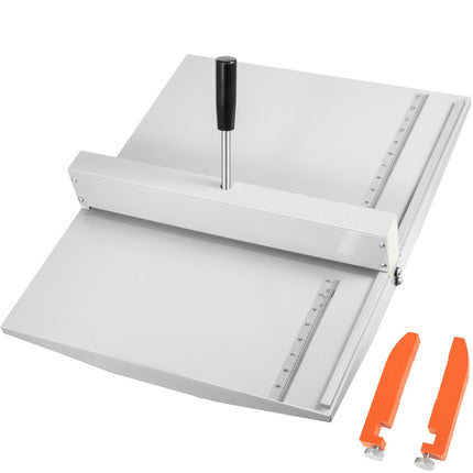 Manual Paper Creasing Machine, 18 In 460 Mm, Metal, 2 Blocks
