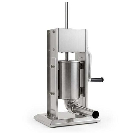 Manual Sausage Stuffer, 7 LBS Capacity, 4 Tubes, 2 Speeds