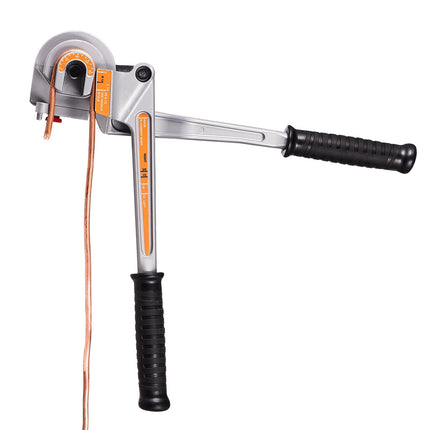 Manual Tube Bender 3-in-1, 1/4–1/2 in, 180