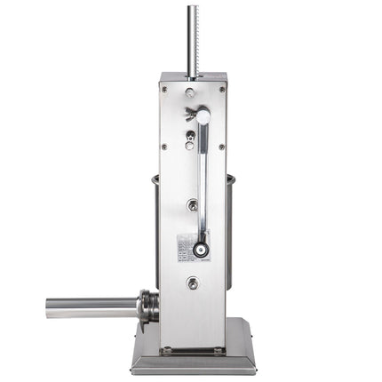 Manual Vertical Sausage Stuffer, 3L, 304 Steel, 4 Tubes