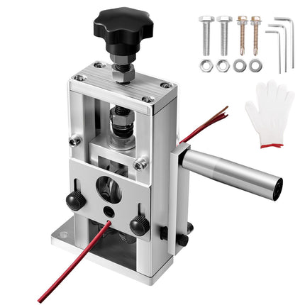Manual Wire Stripper Machine, 1.5–25 mm, Drill-Ready