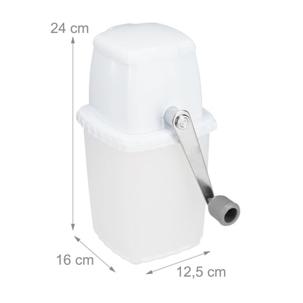 Manual ice crusher